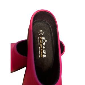 Sloggers Premium Clog Rain Garden Arch Support Extra Cushion 
Fushia Pink Sz 10